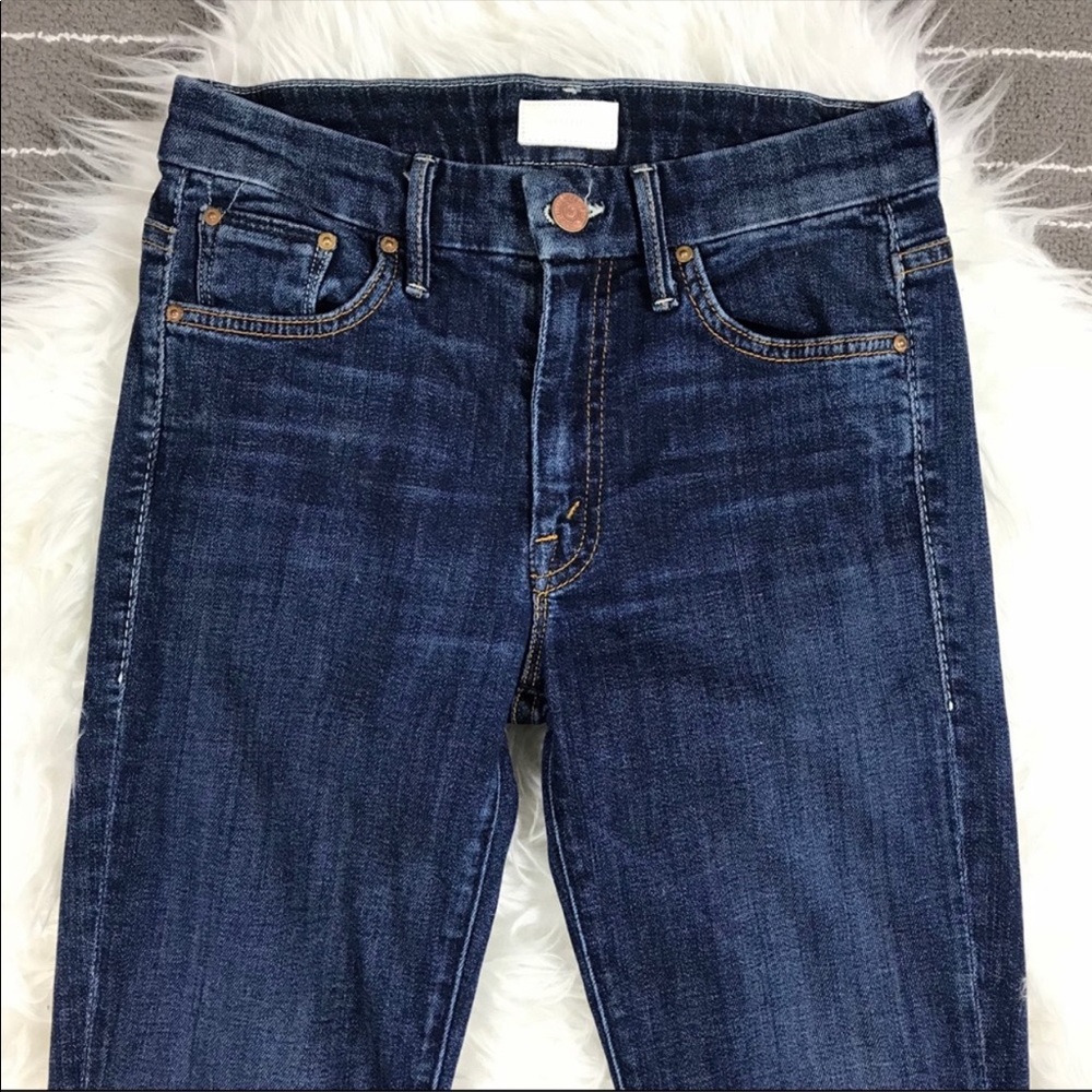 MOTHER denim high waisted looker jeans